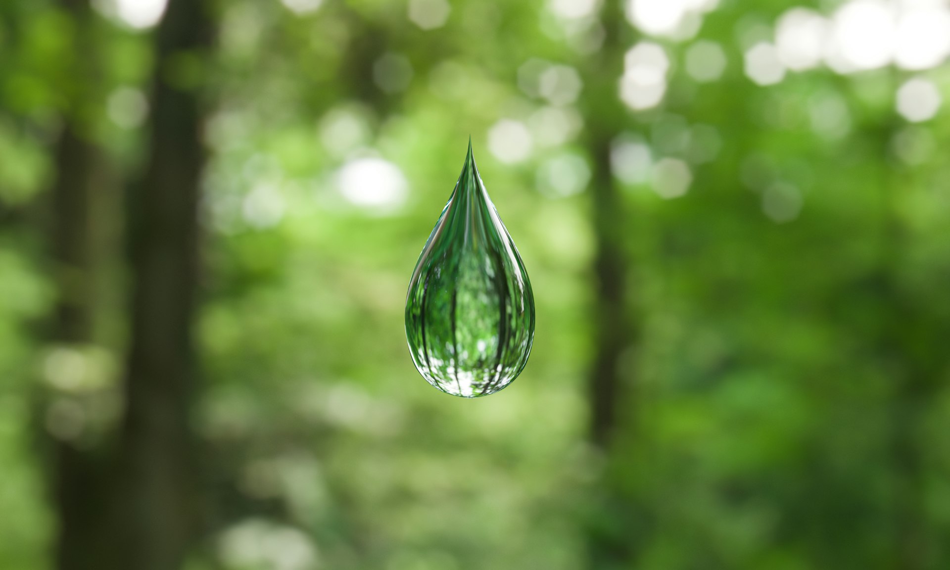 A drop of water